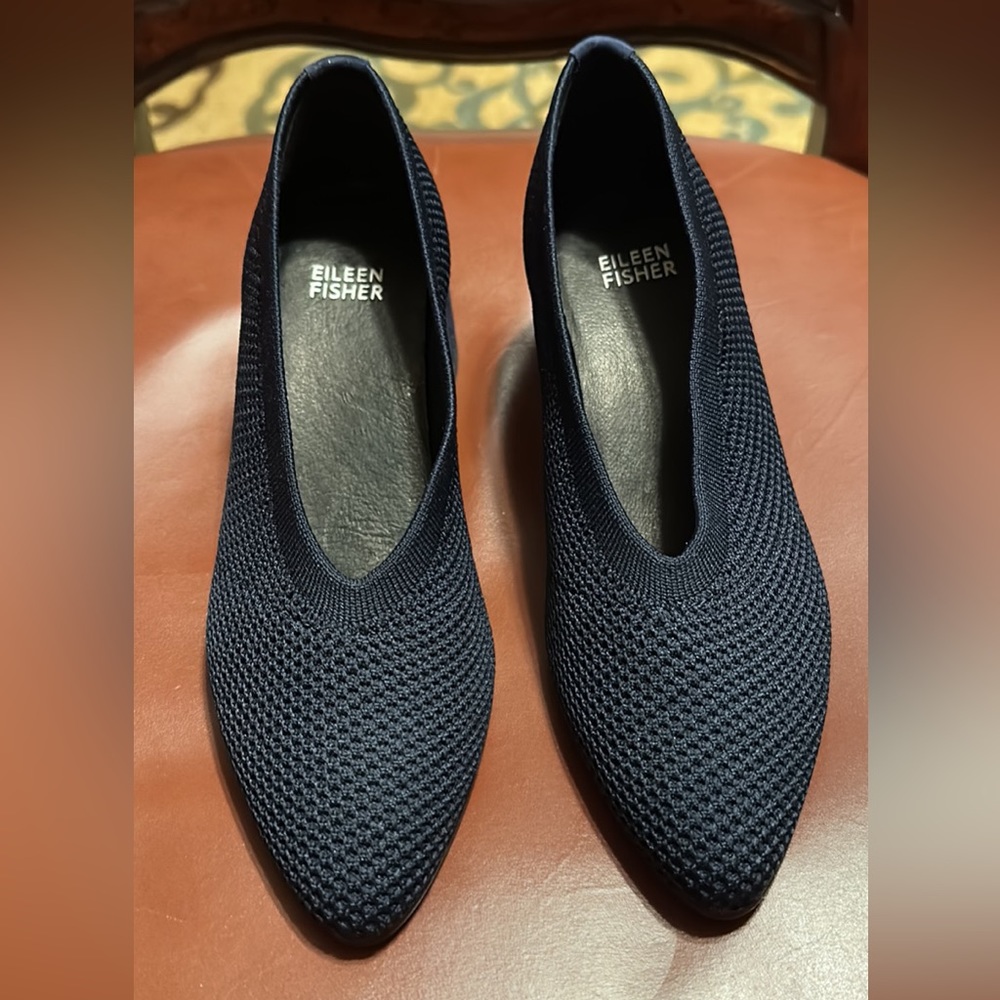 Eileen fisher navy shoes